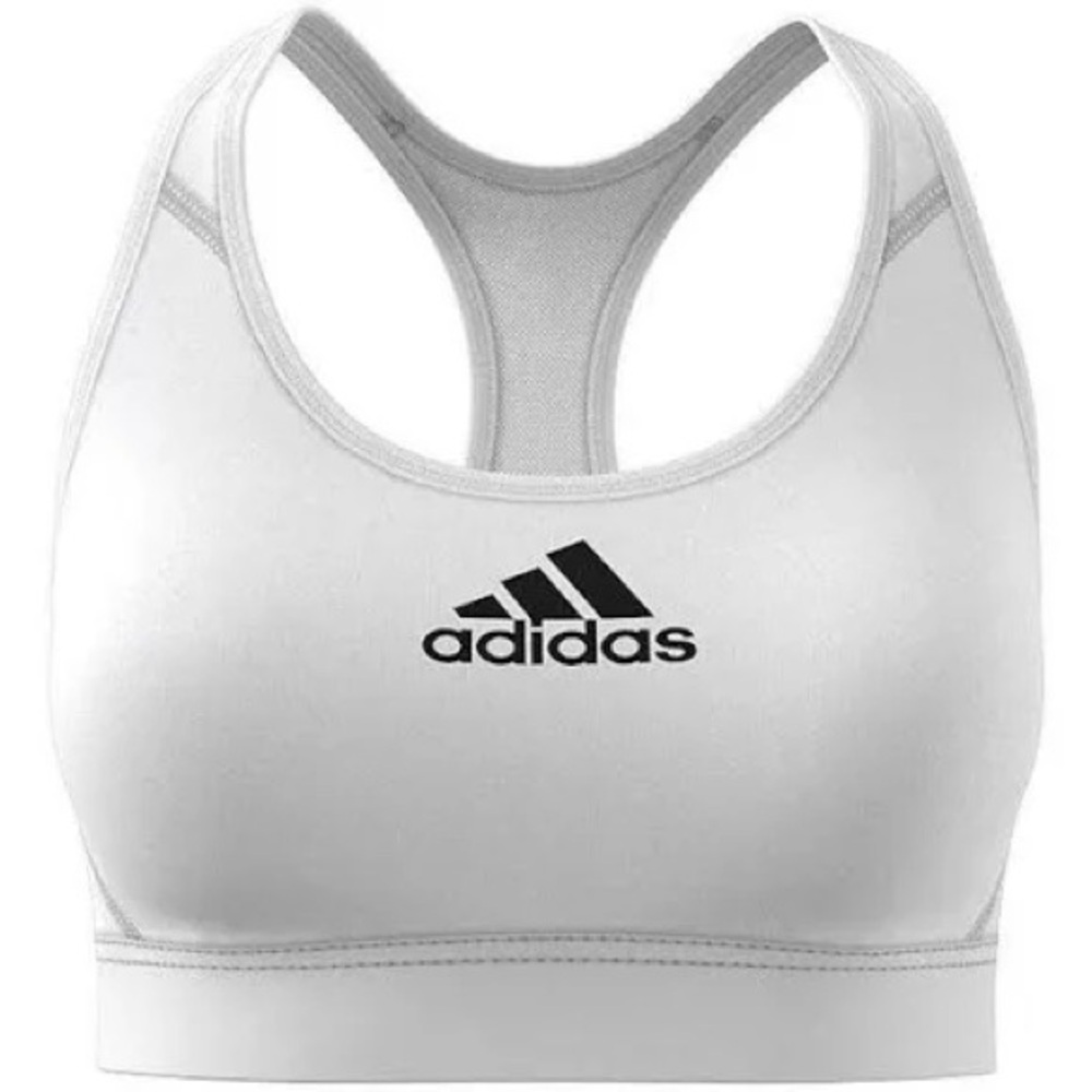 Like new ADIDAS Sports Training Bra White Size Small Bust 34-36. Worn once
